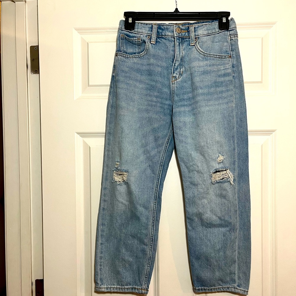Girls high waisted jeans